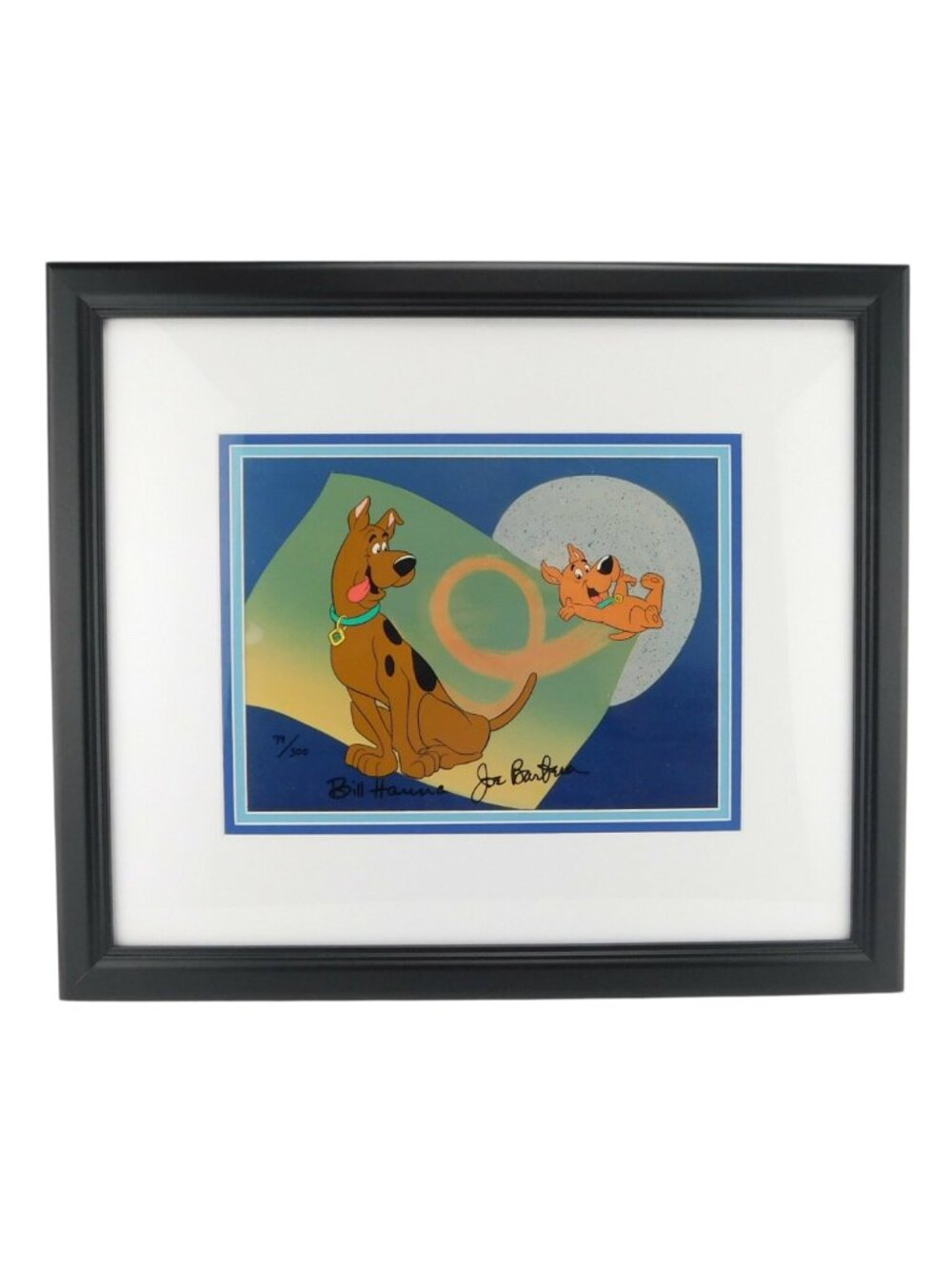 SCOOBY DOO 1989 Hanna Barbera Signed Cel Limited Edition Scrappy Art Cell